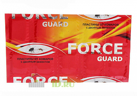 Пластины для фумигатора FORCE guard 10 шт /1208063